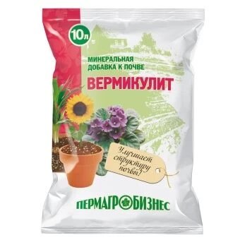 Вермикулит 10л ПАБ