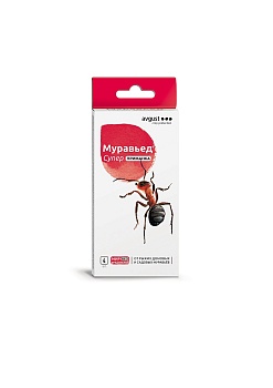 Муравьед супер приманка 4шт х1,5г (препарат от муравьев)