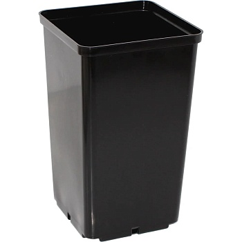 Горшок технологический 3,5л литой квадрат Роза 