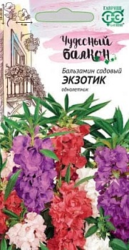 Бальзамин Экзотик 0,1 г серия Чудесный балкон