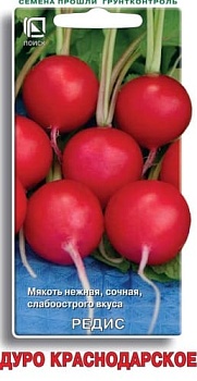 Редис Дуро Краснодарское 3гр (бел.пакет)