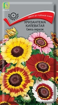 Хризантема килеватая Смесь окрасок (0,3гр)