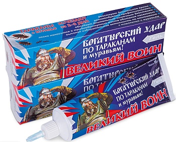 Гель от тараканов Великий Воин (шприц 45г)