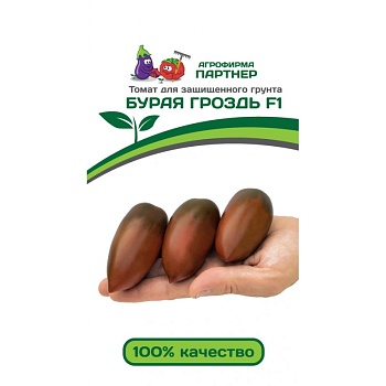 Томат Бурая гроздь F1 10шт (цвет.пакет)  -  Партнер