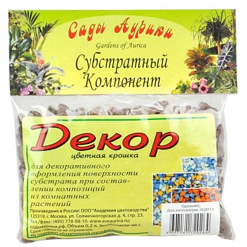 Декор Цв.крошка 0,2л шоколад 