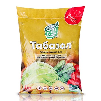 Табазол 1кг зольно-табачная пыль